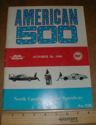 VTG 1969 American 500 North Carolina Motor Speedway NASCAR