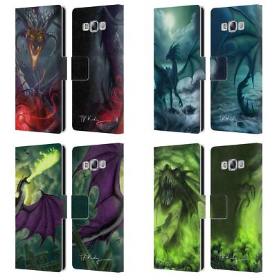 PIYA WANNACHAIWONG SCHWARZE DRACHEN BRIEFTASCHE HUELLE FÜR SAMSUNG HANDYS 3