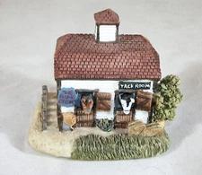 The Riding Stables Tack Room village miniature ceramic - The Leonardo Collection