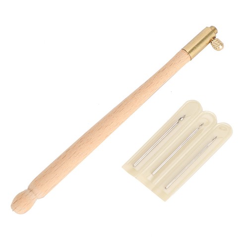 Wooden Handle Crochet Hook For Embroidery Work On Hand-made Crafts - Picture 6 of 24