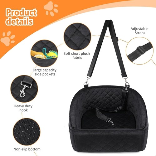 Dog Car Seat for Small and Medium Dogs,Car Seat for Dogs, Removable and Washable - Picture 3 of 11