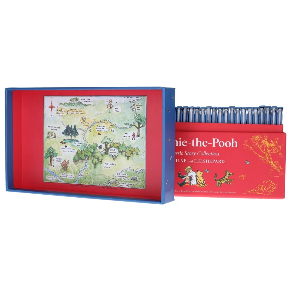 Winnie The Pooh illustrated Classic Story: 30 Books Box Set - Ages 5-9 - HB - Image 3 of 4