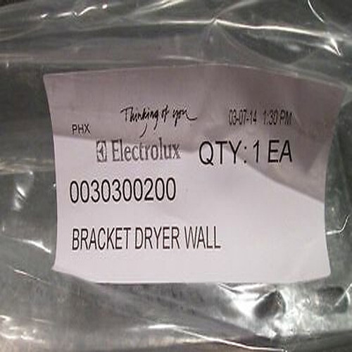 Dryer Wall Mount Bracket Kit 0030300200 GENUINE ELECTROLUX,Simpson