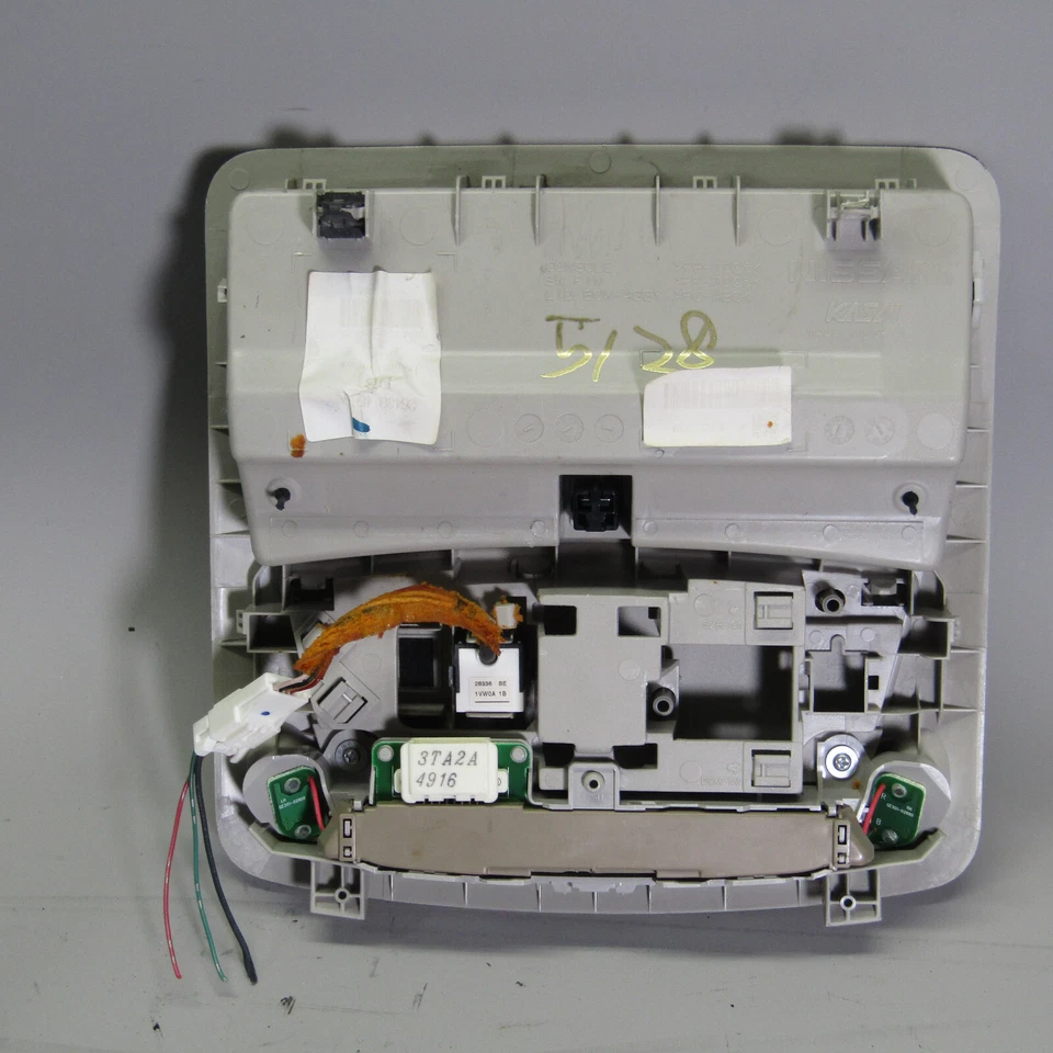 Nissan Rogue 2014-2017 consola aérea 14-16 Sentra Altima Pathfinder Foto 2 de 4