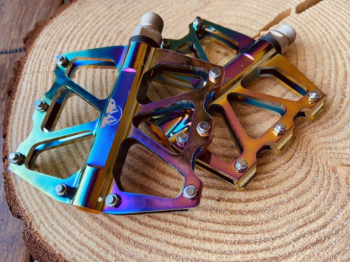 ROCKBROS Pedali Bici TB in Alluinio Cuscinetto Pedali Taglia CNC Asse 9/16 pollici per
