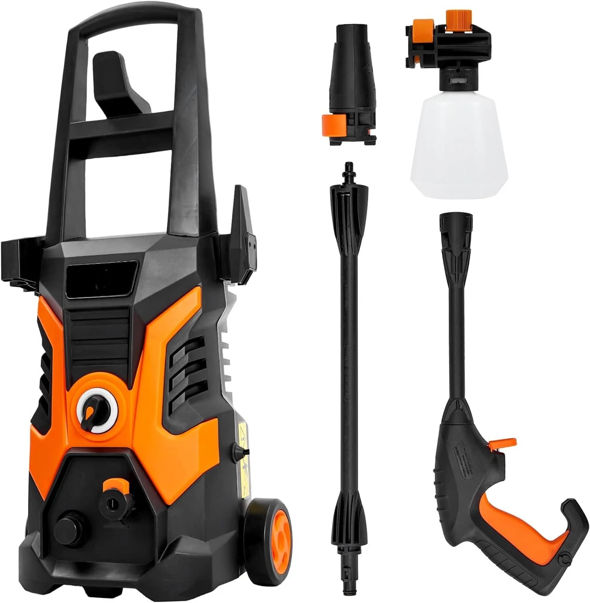 4 in 1 Nozzle Electric Pressure Washer 2000PSI 100BAR Water High