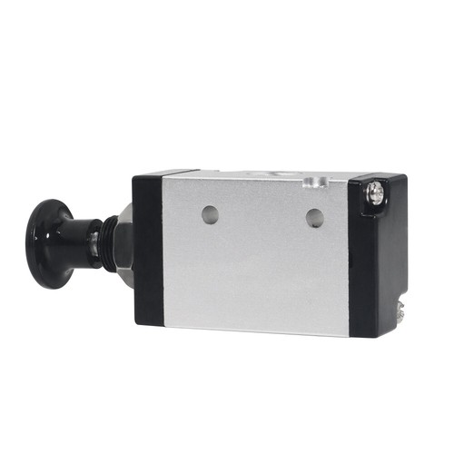 1pc 3R210-08 3 Ways 2 Position 1/4" Hand Lever Control Pneumatic Air Valve - Picture 7 of 12
