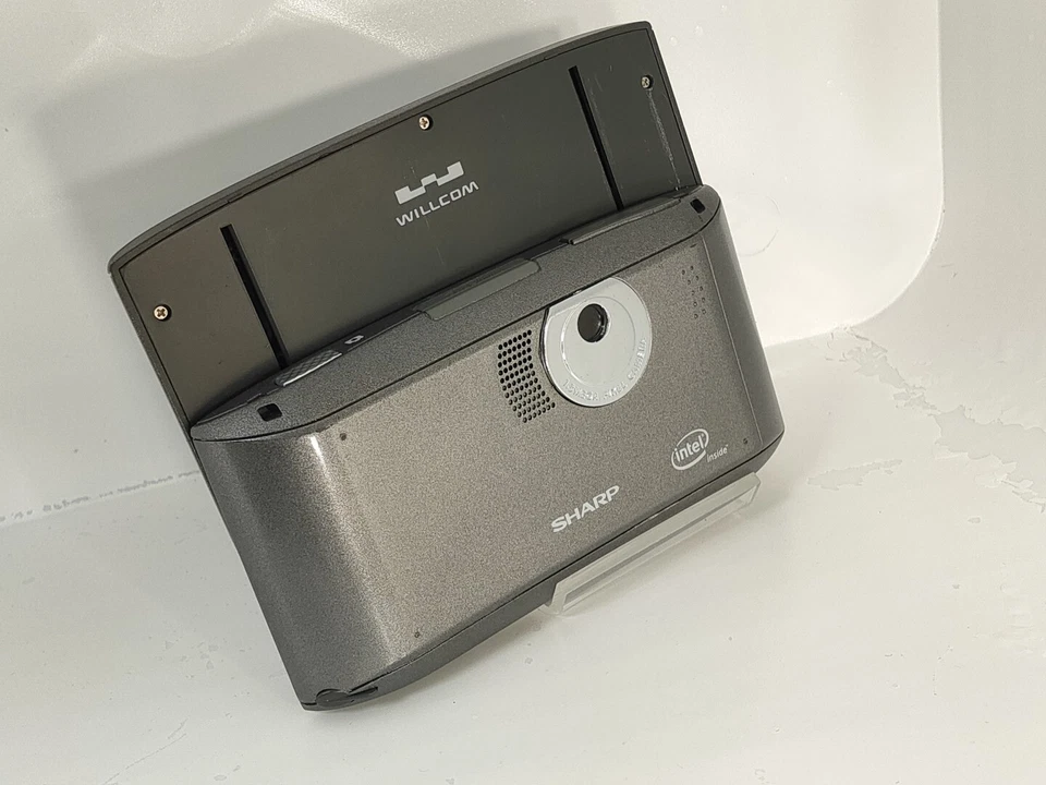 【dummy!】 SHARP WS004SH W-ZERO3（color grey） willcom-japan non-working cellphone - Image 3 of 4