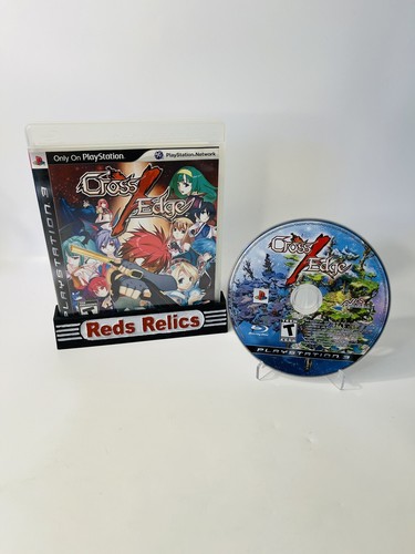 CIB - Cross Edge (Sony PlayStation 3 PS3, 2009) Nice Shape + MINT DISC + Tested