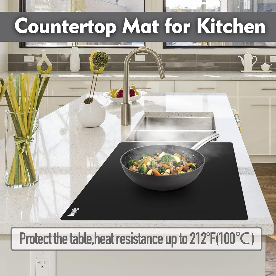 Extra Large Silicone Mat for Resin 36.2" X 24", 2MM Thick Silicone