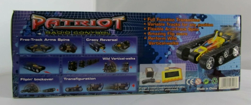 Patriot Modelo Nº Vehículo de batalla/acrobacias con control remoto 3006 27 MHz de 9 1/2" de largo Foto 4 de 4