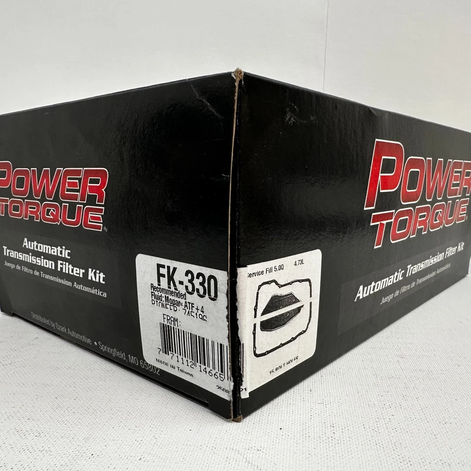 Kit de filtro de transmisión Power Torque FK330 para Chrysler Dodge Jeep ATF+4 Foto 3 de 4