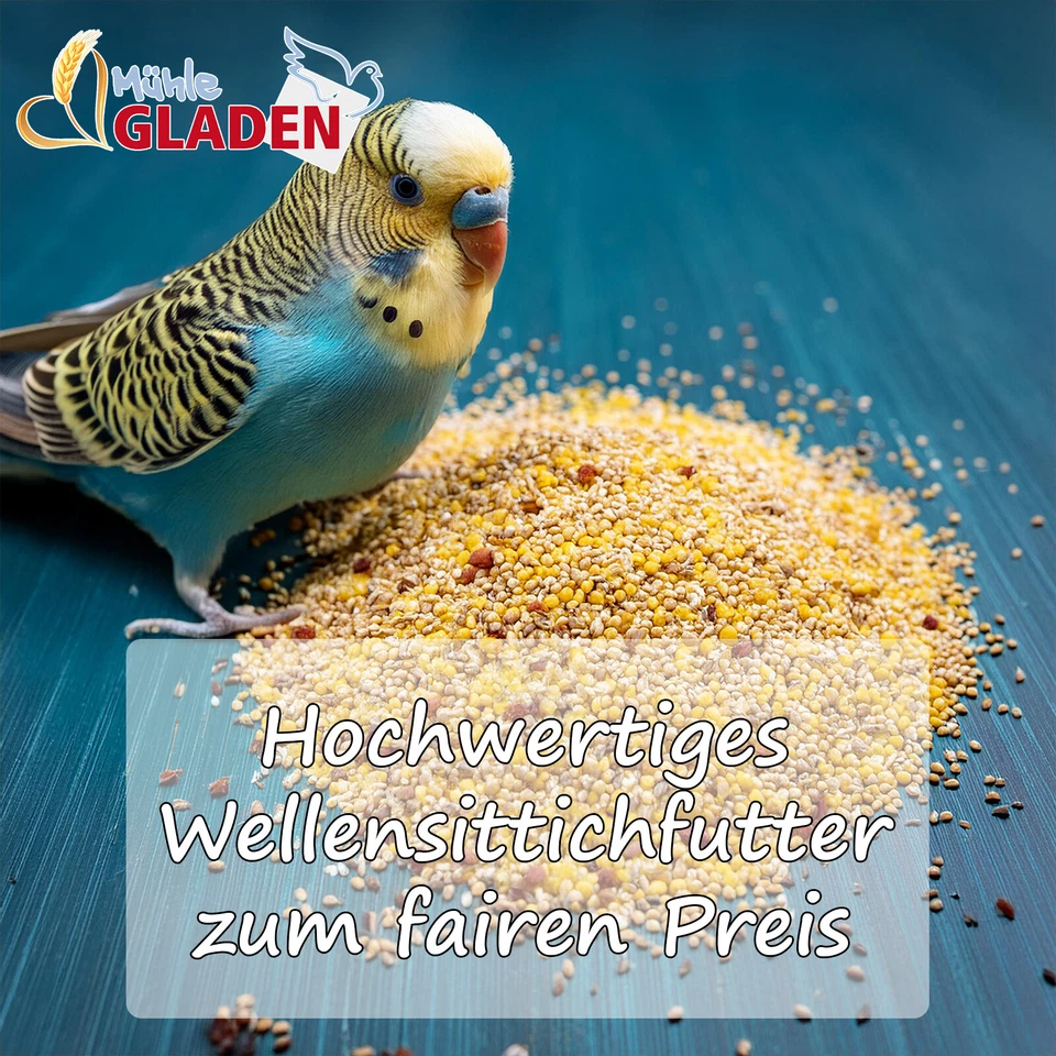 Gladen Wellensittichfutter 20kg - Bild 3 von 4