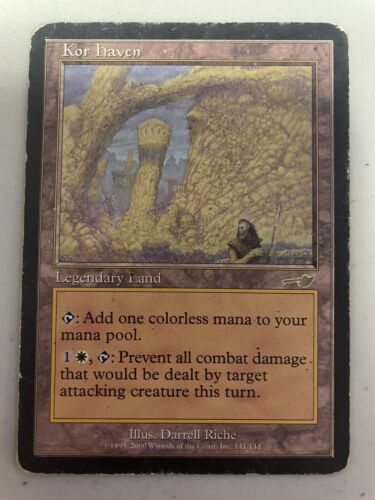 MTG Kor Haven - Nemesis (NMS) 141/143 Magic The Gathering HP - Picture 1 of 2