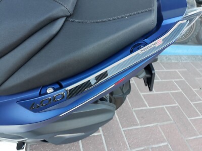 2 ADESIVI 3D GEL PROTEZIONE MANIGLIE Compatibili Per SUZUKI Burgman 400 2006 2016 - Foto 6