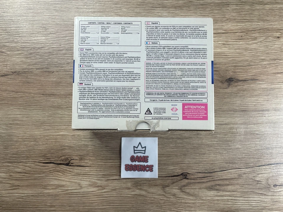 Console PSP GO Pearl White 16 GB/GO PAL EUR Sony PlayStation Portable - Photo 2/4