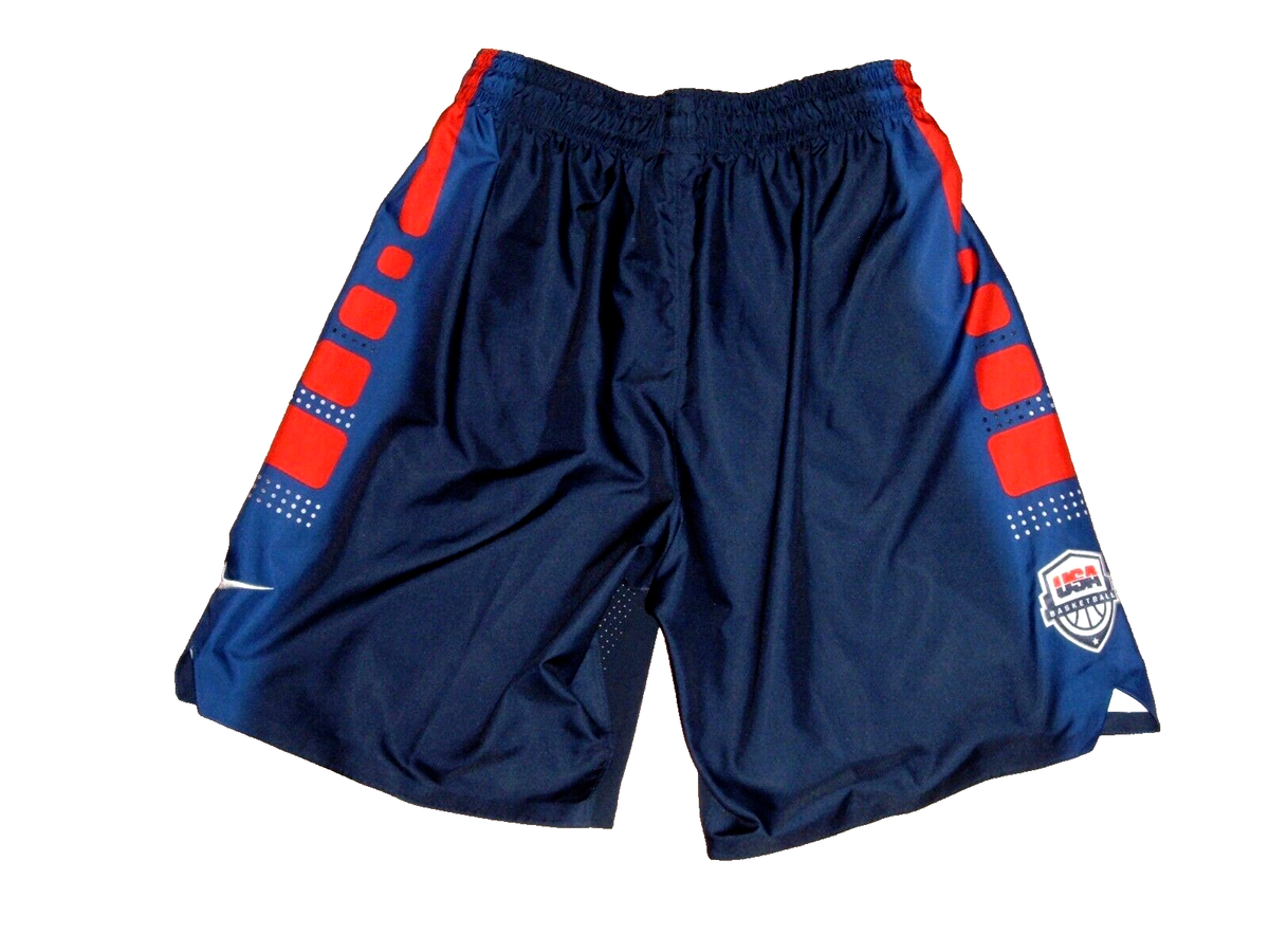 Nike Team USA Hyper Elite Basketball Practice Shorts 2016
