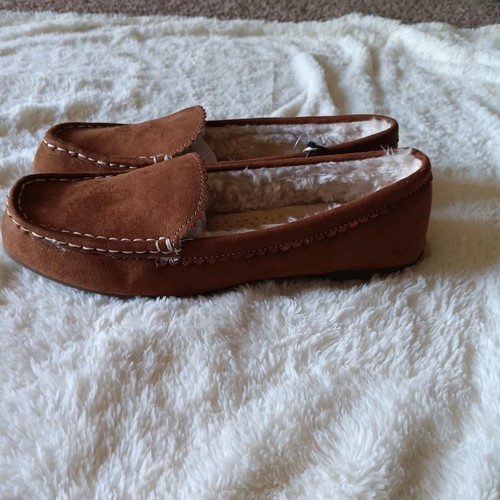 St. John's Bay Brown Colville Loafers Size 9 Color Cognac Memory Foam NEW - Picture 5 of 8