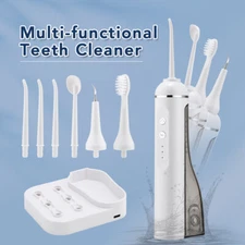 3 in 1 Cordless Rechargeable Water Dental Flosser Oral Irrigator with 3 Modes