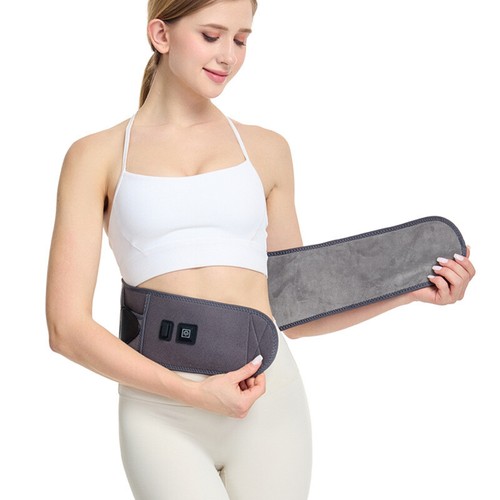Cordless Lumbar Heating Pad Electric Vibration Massager Belt Waist Pain Relief - Picture 10 of 14