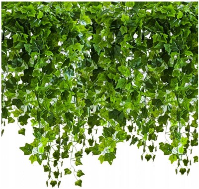Knstlicher Efeu Dekoration Girlande Fr Wand Garten Feste Knstliche  Pflanze | eBay.de