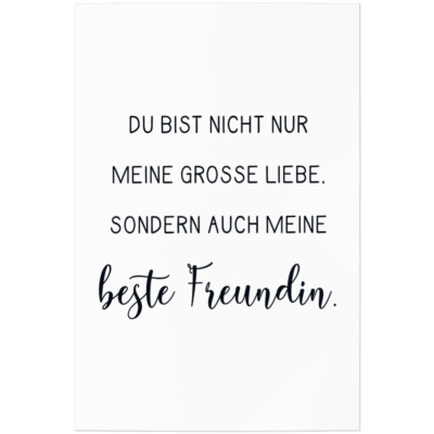 Du bist nicht nur meine große Liebe, sondern auch beste Freundin 11001002752