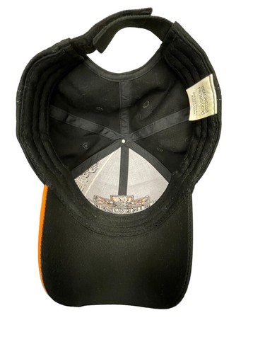Vintage Y2K 2005 Daytona 64th Annual Bike Week Trucker Hat Black Orange - Picture 8 of 9