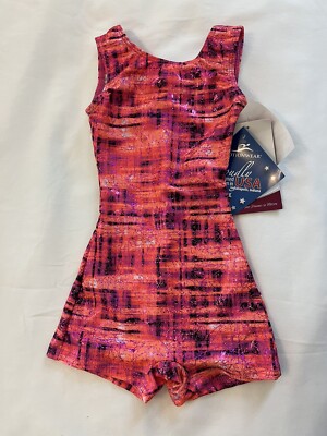 Motionwear Gymnastics Leotard (Biketard) Childs Size 3T-4T