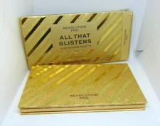 REVOLUTION PRO ALL THAT GLISTENS Luxe Eyeshadows Palette 18 x 0.035oz/1g NIB