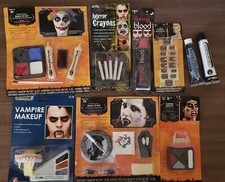 Halloween Lot of Makeup Vampire Countess Nails Clown Crayons MORE Lot 4