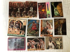 Alonzo Mourning Basketball Card Lot Of 14-Atomic Refractor BBP8, Diamond Vision