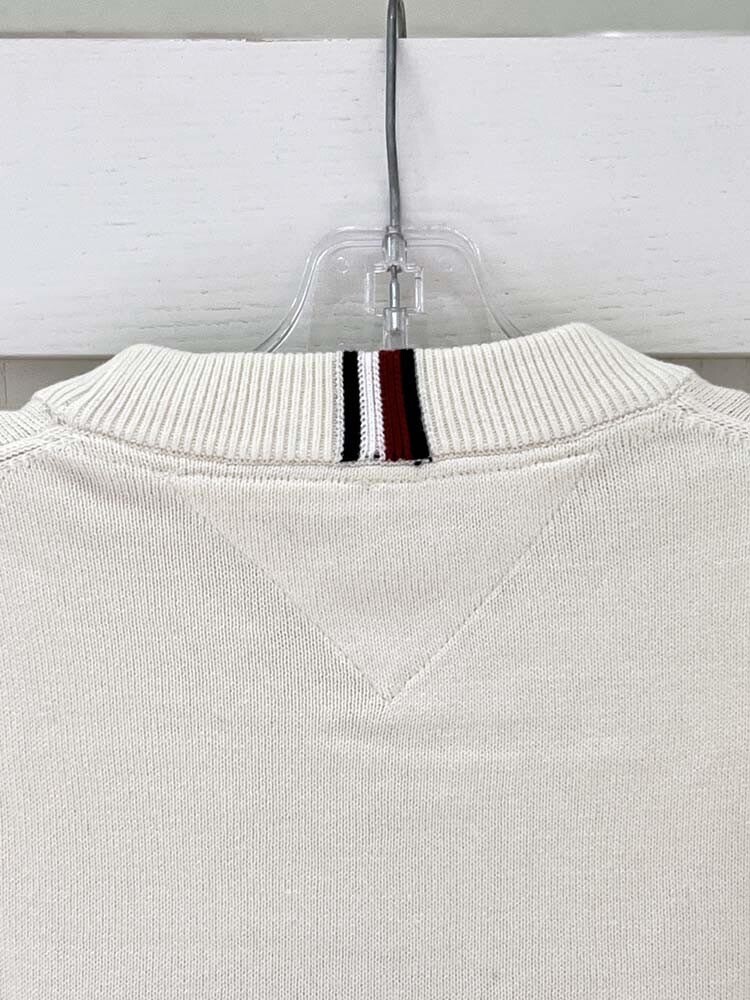 NWT Mens Tommy Hilfiger Signature Logo Crewneck Cotton Sweater S M L XXL