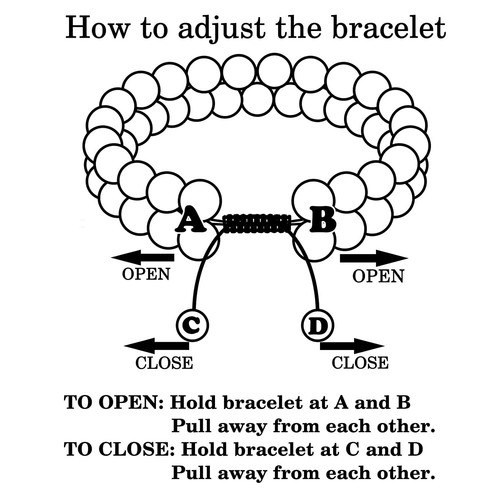 Mens Triple Protection Obsidian Blue Tiger Eye Crystal Healing Hematite Bracelet - Picture 3 of 4