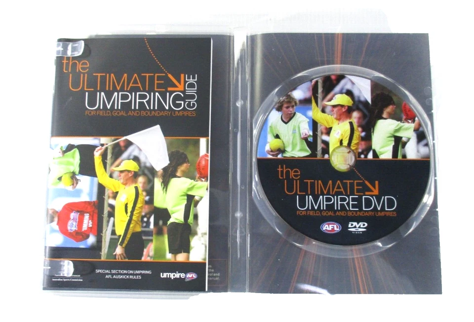 The Ultimate Umpire DVD R0 Field Goal Boundary Umpires + Booklet Official AFL - Image 3 of 4
