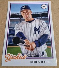 2022 Topps Archives Derek Jeter New York Yankees #126 RARE HTF HOF 