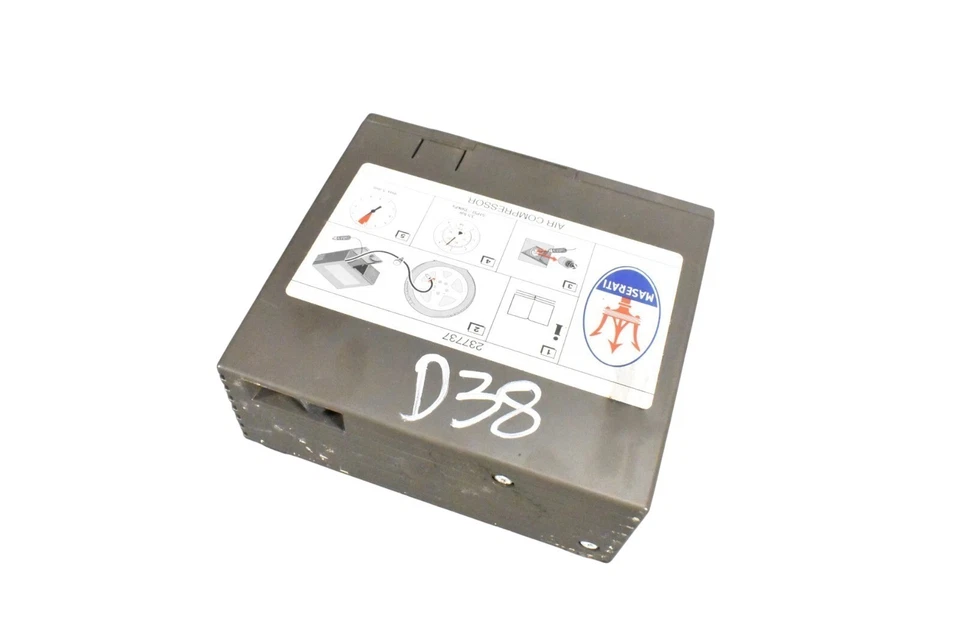 Bomba compresora de aire de rueda de neumáticos de emergencia Maserati Quattroporte 04-13 237737 OEM Foto 4 de 4