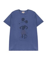 Disney Schwarz Mickey Mouse KurzäRmeliges T-Shirt Unisex Erwachsene