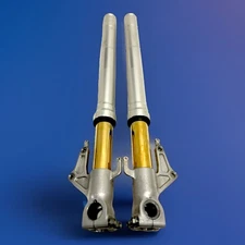 Genuine Ducati 03-04 749 999 S Showa Forks Gold Nitride 65mm Caliper Spacing