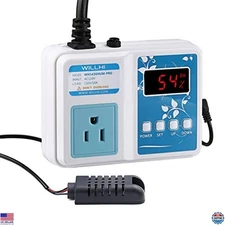 10A WH1436HUM-PRO Digital Humidity Controller & Hygrometer for Optimal Growth
