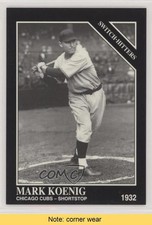 1994 The Sporting News Conlon Collection Mark Koenig #1230 READ g2l