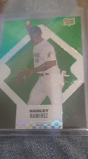 2006 Topps Finest - Hanley Ramirez #133 Green X-Fractor /22/50 (RC) JERSEY # WOW