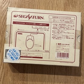 New Official Sega Saturn SHUTTLE MOUSE Controller White HSS-0139 mouse Japan