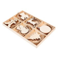 30 Pcs Hanging Ornaments Christmas Tree Decoration Pendants Craft