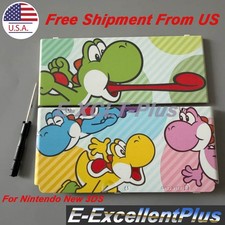 Housing Shell Faceplate Case Cover For Nintendo New 3DS Yoshi Springtime Siesta