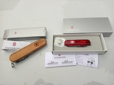 Victorinox Signiture Lite + Spartan  Wood - 2 Schweizer Taschenmesser