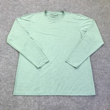 Anetik Shirt Mens Large Green Long Sleeve Ultralight UPF 30 Performance Tee Top