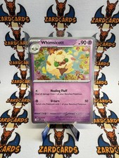 Whimsicott 19 Mega Evolution Black Star Promo Cosmo Holo Pokemon Card