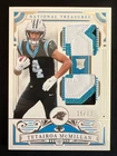 2025 Panini National Treasures Tetairoa McMillan 15/99 #6 RC Rookie Dual Patch