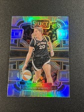 Kate Martin 2024 Panini Select #22 Silver Prizm RC Aces