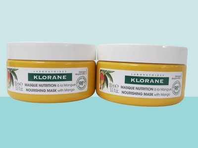 KLORANE NOURISHING MASK WITH MANGO 5 OZ NWOB LOT OF 2